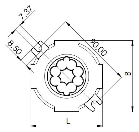 WISKA         COMBI 304 SWITCH RS/6-1 BK 