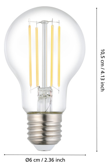 EGLO Leuchtmittel E27-LED A60 9W  110294 