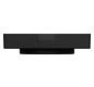 Zentralplatte Symbol Dimm sw mt