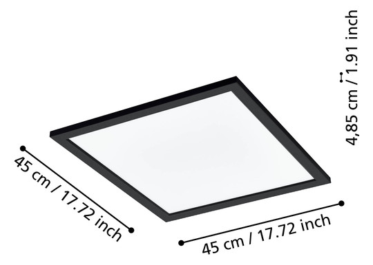 EGLO Wand und Deckenleuchte       900051 