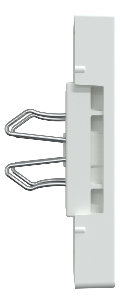 Zentralplatte USB 2f polws Klemmbef m.Aufdr