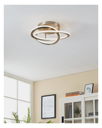 EGLO LED-Deckenleuchte Nickel-    900419 