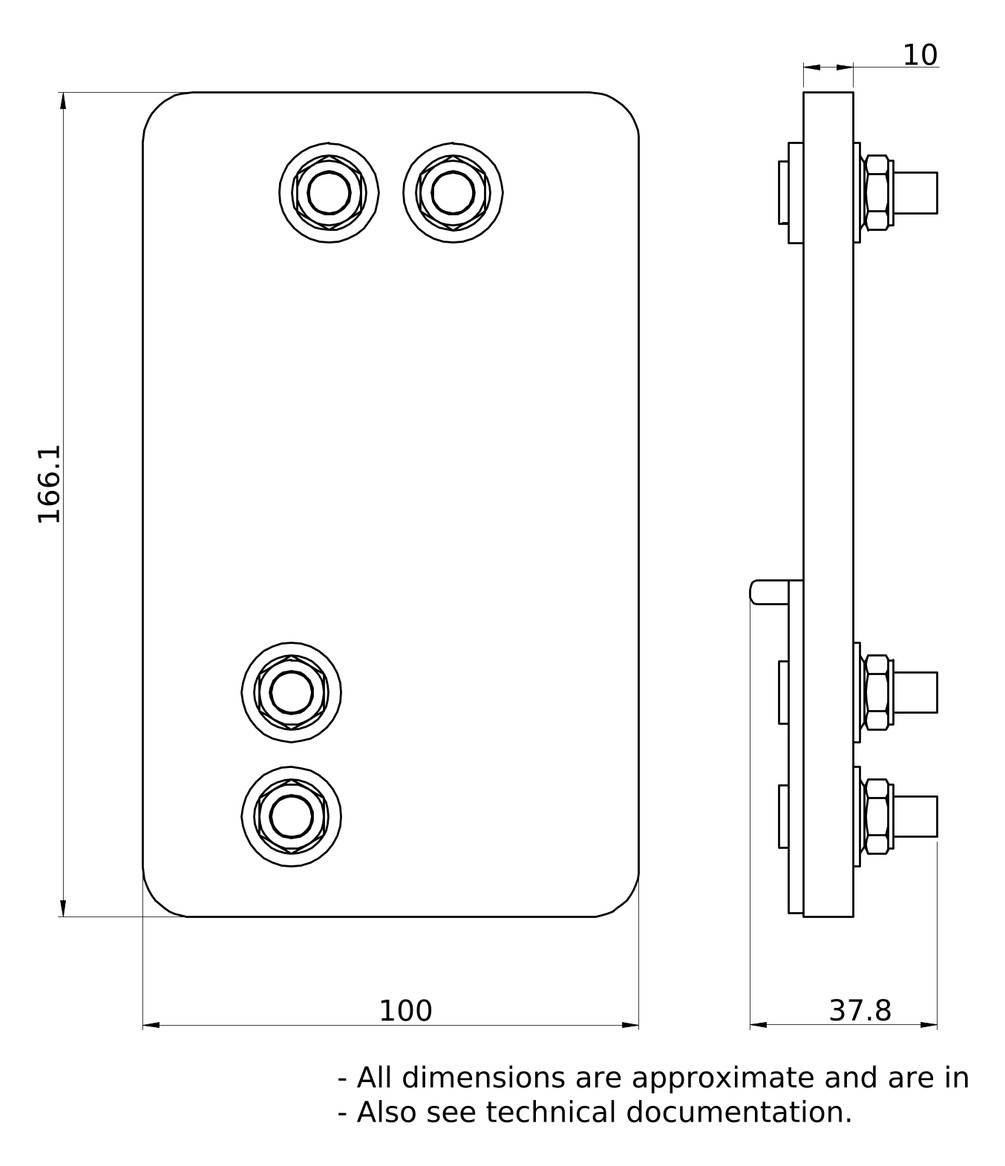 Sammelschienenverbinder 1p 2500A