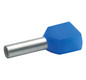 ZW-Aderendhülse 2,5qmm 10mm isol PP bl Cu Polypropylen (PP) verzinnt