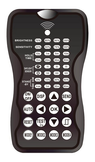 DOTLUX Infrarot-Fernbedienung       4902 