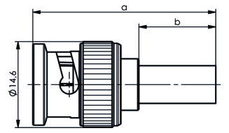 TG BNC-Kabelstecker          J01002A0000 