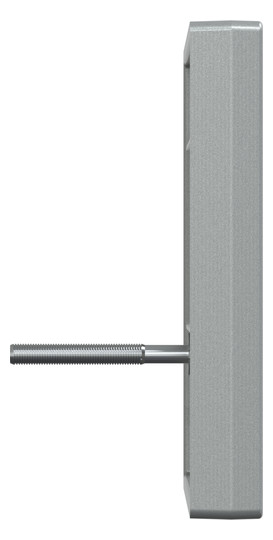 Zentralplatte TAE 2f System M alu Schraubbef