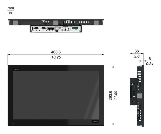 Schneider Harmony Web      HMIGT6840WCDW 