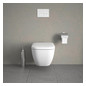 Duravit WC-Sitz Happy D.2 abnehmbar, Scharniere Edelstahl, mit Absenkautomatik, weiß