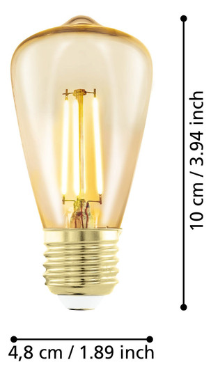 EGLO Leuchtmittel E27-LED ST48 4W 110066 