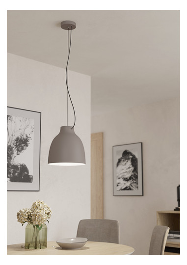 EGLO Hängeleuchte/1 E27 Taupe     900159 