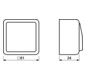 Wechselschalter aws glz AP 600 AP IP20 1f 10AX