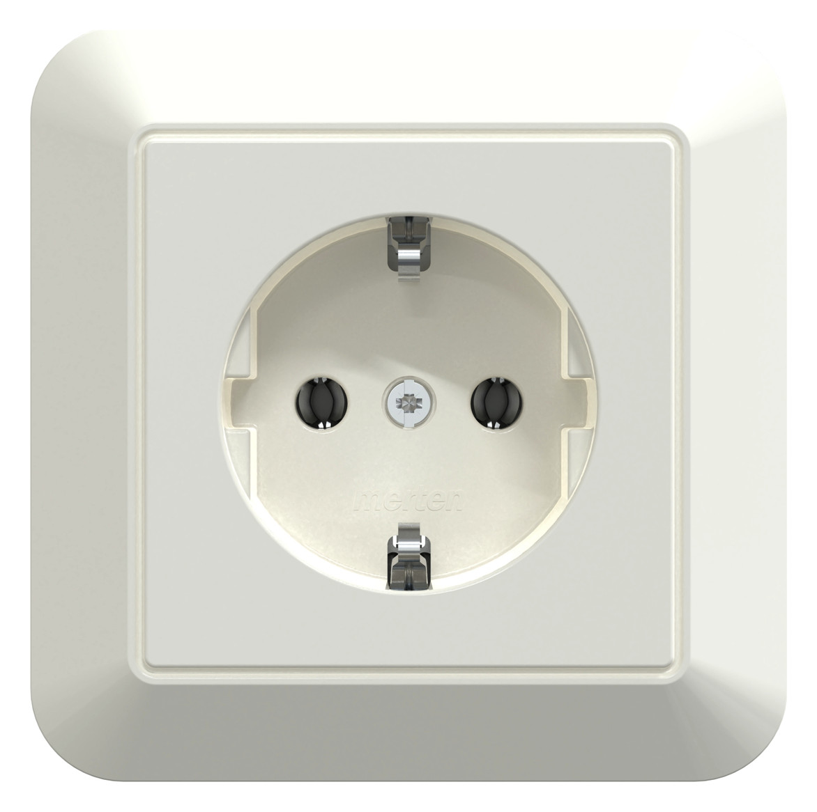 Steckdose 1f polws glz 1-M UP IP20
