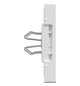 Zentralplatte USB 2f akws Klemmbef m.Aufdr aktivweiß