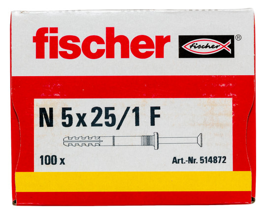 Fischer Nageldübel N 5x25/1       514872 