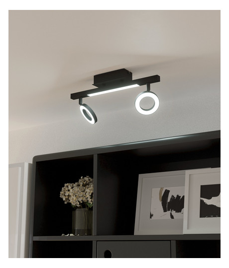 EGLO Spot CARDILLIO 2 schwarz LED 900514 