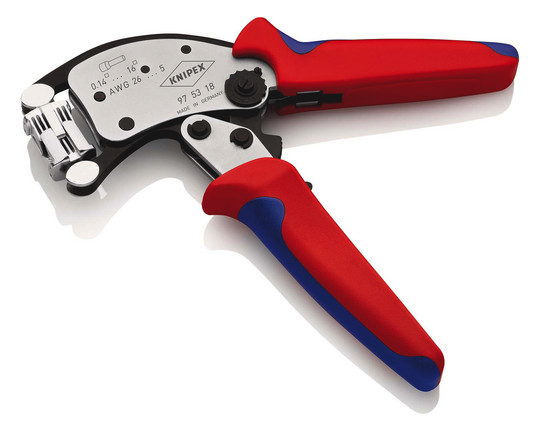 Crimpzange mech 200mm Aderendh AWG26-5 0,14-16qmm