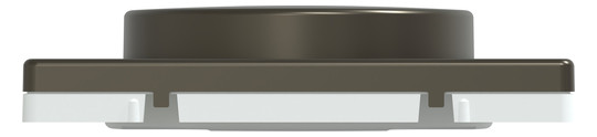 Drehknopf Symbol Dimmer System Design mokka glz