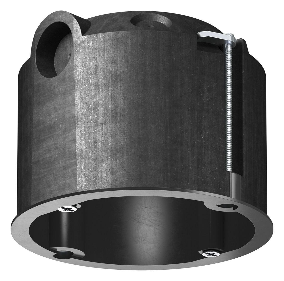 BSdose E90 HW Ø74x54,5mm Kst IP3X rnd Brandschutzdose VerbDose/kast