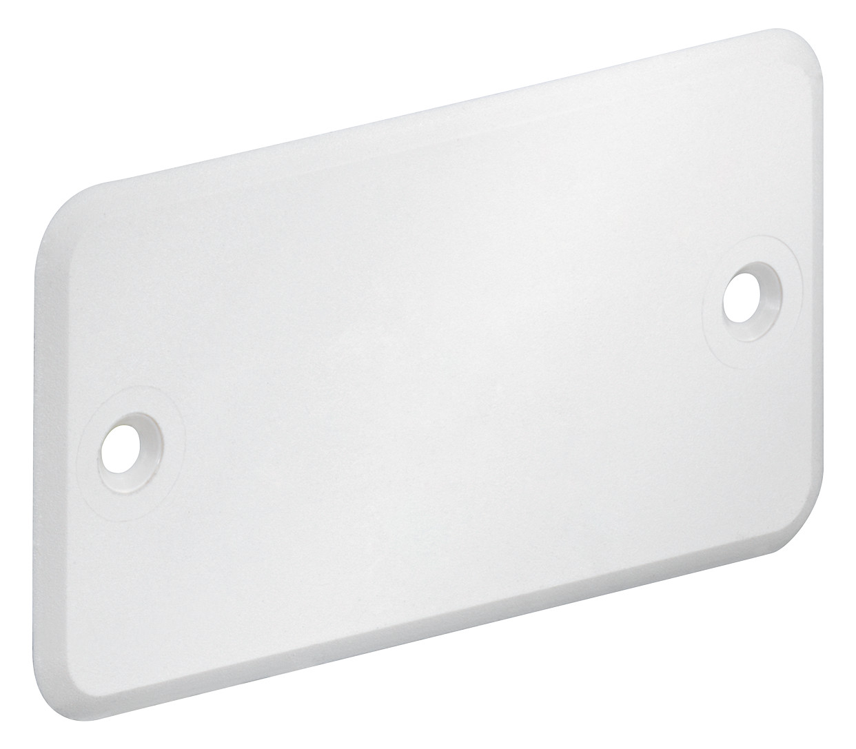 Schraubdeckel Kst 75x40mm Schraubdeckel rechteck