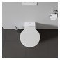 Duravit WC-Sitz Starck 1 mit Absenkautomatik, abnehmbar, mit Scharnierwelle, weiß