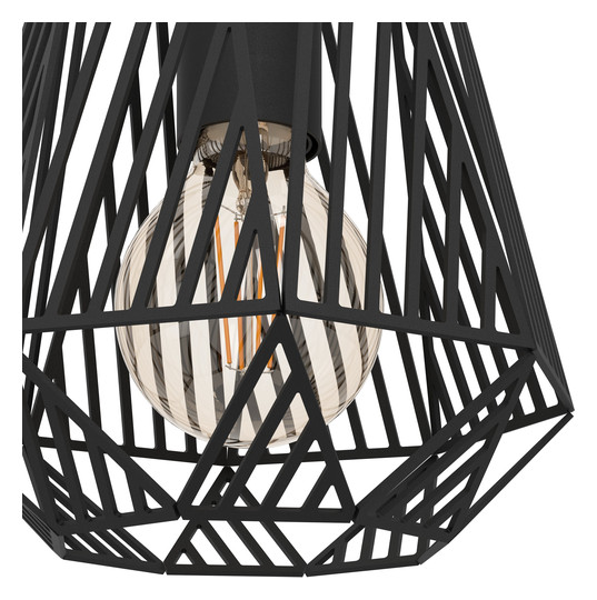 EGLO Hängeleuchte STYPE schwarz    43693 