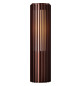 LED-Pollerleuchte 15W Aludra IP44 ms Alu 1LED E27 messing Kst_opal