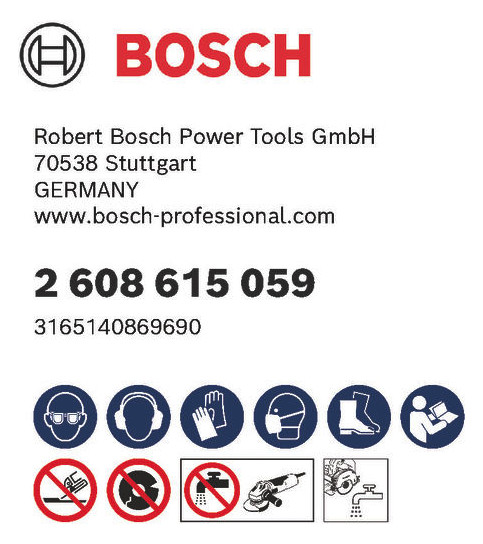 Diamant-Trennscheibe 125x10mm f.Beton f.Backstein Geeignet für bewehrten Beton