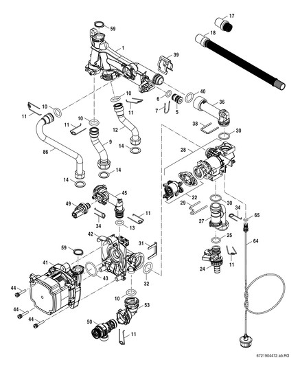 BOSCH Gas-Brennwertgerät Condens GC5300iW 24 P 23, mit Speicheranschluss, weiß