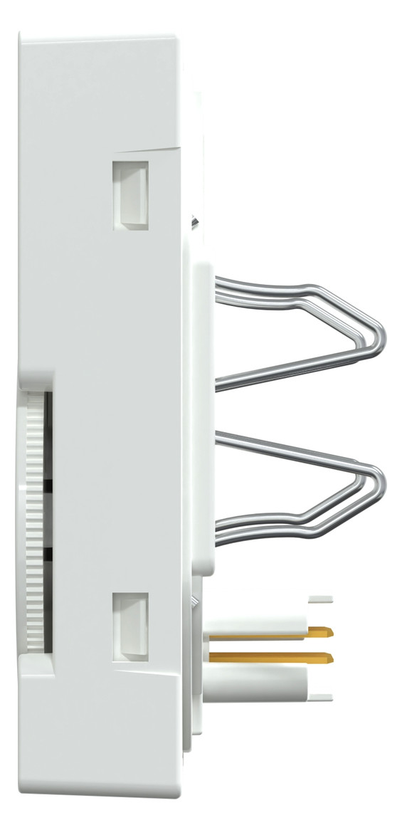 Raumtemperaturregler UP Zigbee akws glz aktivweiß Bedienelement m.Display
