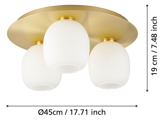 EGLO Wand und Deckenleuchte       900304 