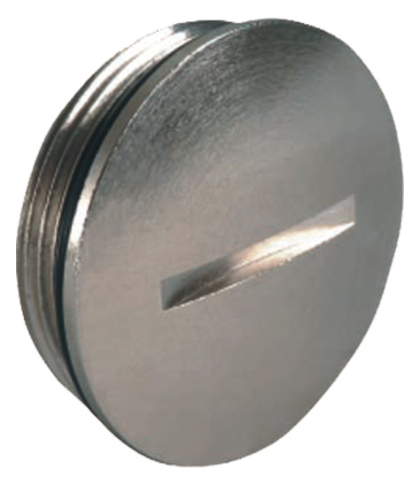 Verschlussschraube M40 Ms vernick natur hfr Schlagfest
