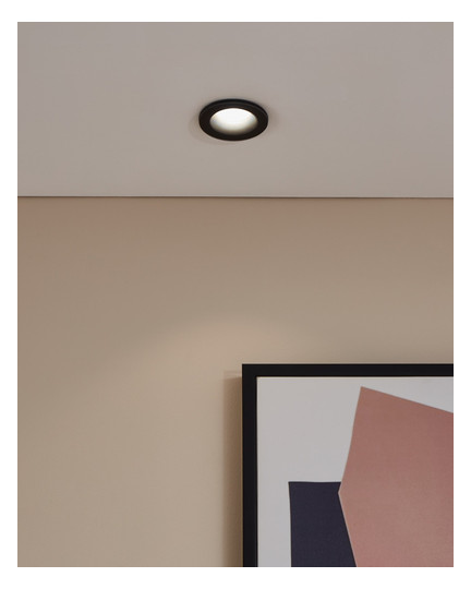 EGLO LED-Einbauspot D:88 Schwarz   99494 
