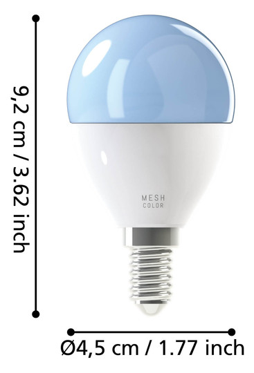 EGLO Leuchtmittel opal E14 1X4,9W  12252 