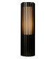 LED-Pollerleuchte 15W Aludra IP44 sw Alu 1LED E27 Kst_opal