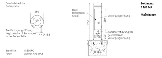 Mennekes Energie-Poller            84335 