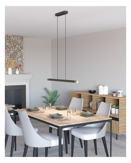 EGLO Hängeleuchte LISCIANA grau   900174 