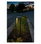 LED-Pollerleuchte 9W IP54 3000K 700lm graphit 1LED Alu Gl_tr