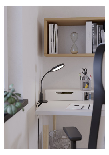EGLO LED-CCT Klemmleuchte Schwarz 902174 