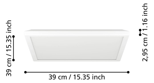 EGLO LED-CCT Deckenleuchte        901451 
