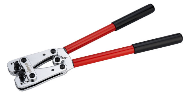 Crimpzange mech 390mm Kabelschuh/Verb 6-50qmm