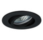 LED-Einbaustrahler 5W LOOP-R 3000K 410lm Konv 1LED Kst IP20 sw mt RF:hochglänzend