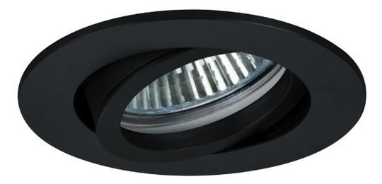 LED-Einbaustrahler 5W LOOP-R 3000K 410lm Konv 1LED Kst IP20 sw mt RF:hochglänzend
