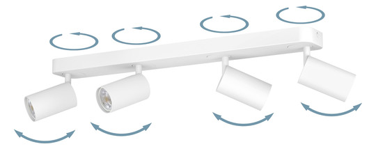 EGLO Balkenspot/4 GU10 Weiss      900339 