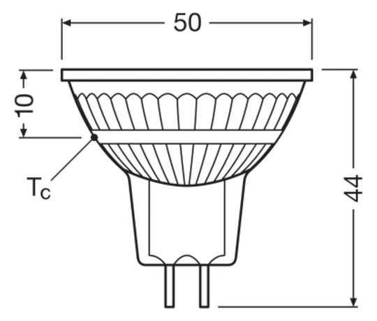 Ledvance LED MR16 35 36° DIM P 5W 927 
