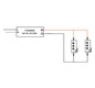 LED-Trafo 1-100W 24-26,4V IP65 Metallgeh stat 199x63x36mm