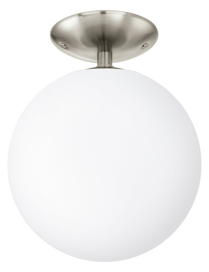 EGLO DL/1 E27 NICKEL-M/OPAL-MATT 'RONDO' 