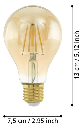 EGLO Leuchtmittel E27-LED A75 4W  110051 