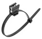 Kabelbinder L200mm sw 4,6x1mm hfr PA -40-85°C Polyamid (PA) KstZunge/Nase