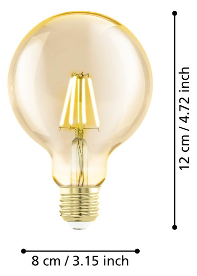 EGLO Leuchtmittel E27-LED G80 4W  110063 